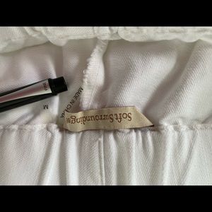 White pull-on jeans from Soft Surroundings, size M
